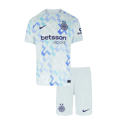 Inter Milan Kids Away Soccer Kit 2025/26 White