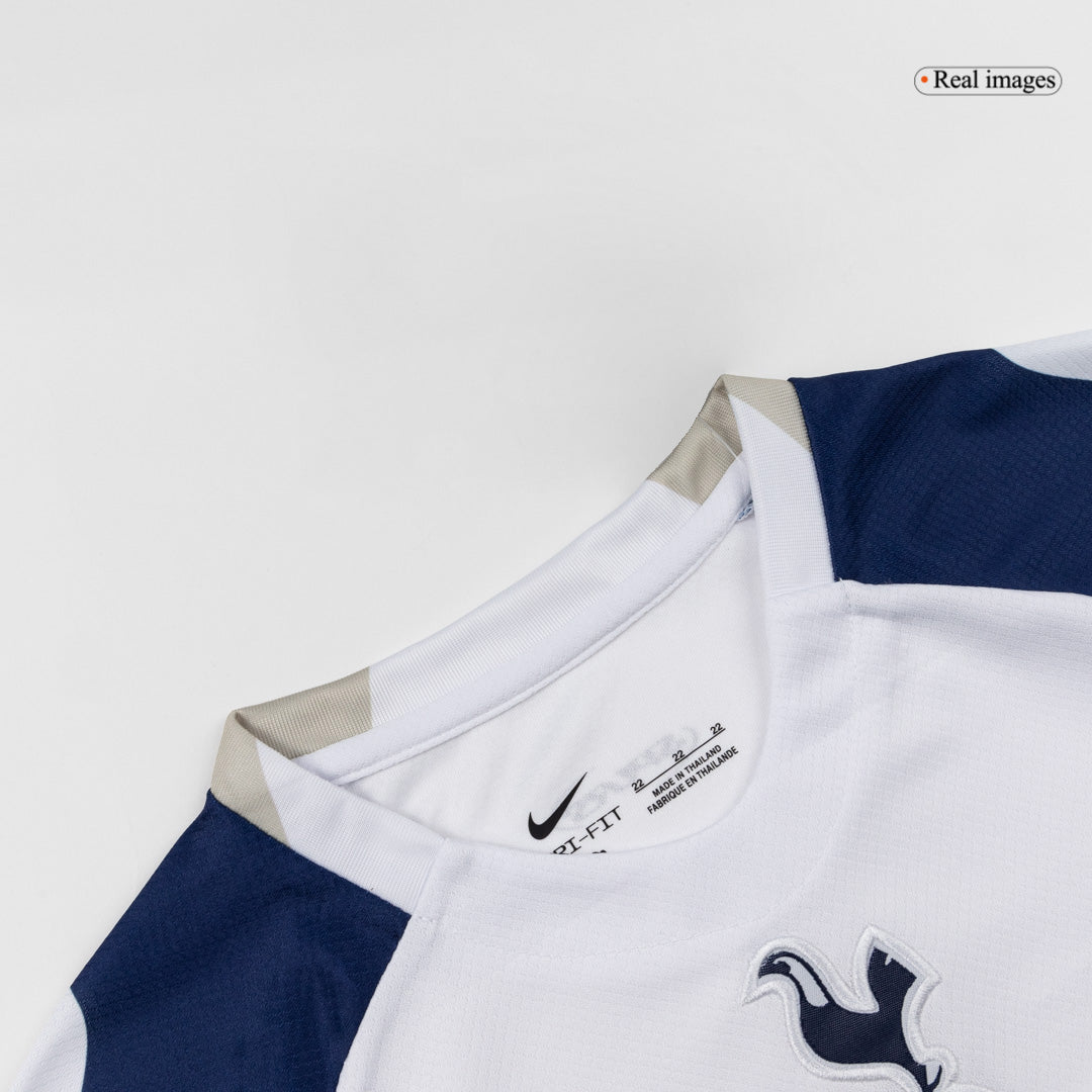 Tottenham Hotspur Kids Home Soccer Full Set 2025/26 White