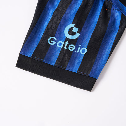 THURAM #9 Inter Milan Mens Home Soccer Jersey 2025/26 Blue&Black - Player Version