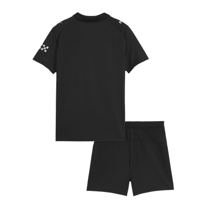 Manchester City Kids Away Soccer Kit 2025/26 Black