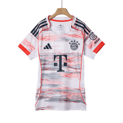 Bayern Munich Womens Away Soccer Jersey 2025/26 White