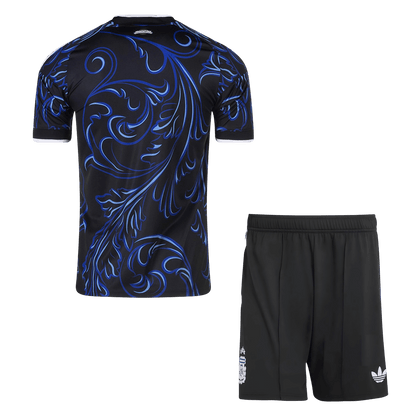Argentina Mens Away Soccer Kit World Cup 2026 Black