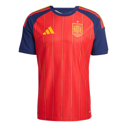 Spain Mens Home Soccer Jersey World Cup 2026 Red - Player Version