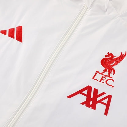 Liverpool Mens Windbreaker Jacket 2025/26 White