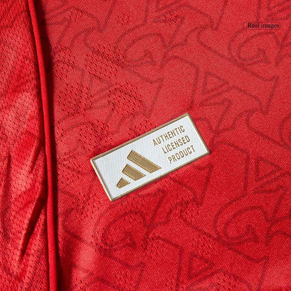 Arsenal Mens Home Soccer Kit 2025/26 Red - Player Version