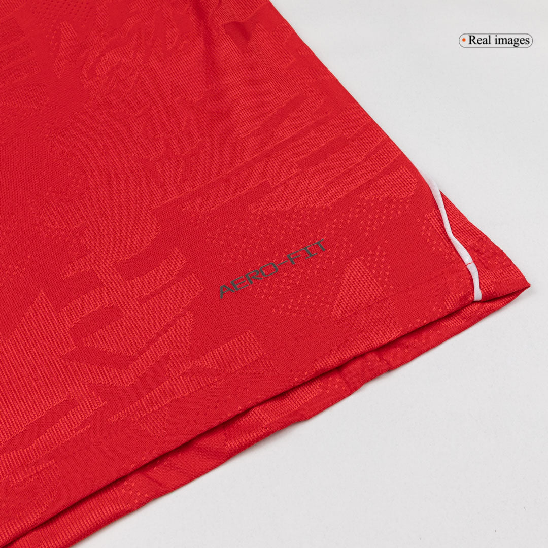 BELLINGHAM #10 England Mens Away Soccer Jersey World Cup 2026 Red - Player Version
