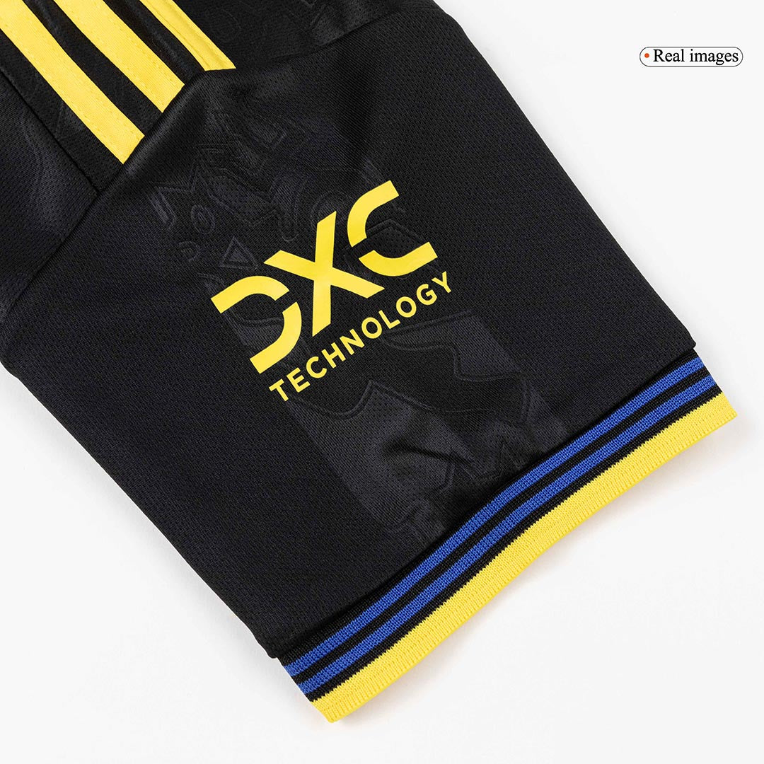 Manchester United Kids Third Away Soccer Kit 2025/26 Black
