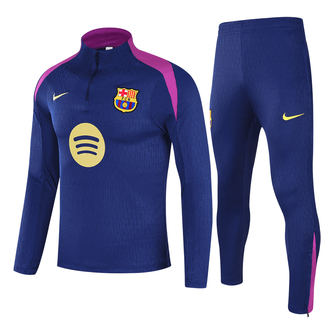 Barcelona Mens Training Tracksuit Kit 2025/26 Navy