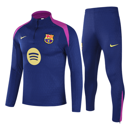 Barcelona Mens Training Tracksuit Kit 2025/26 Navy