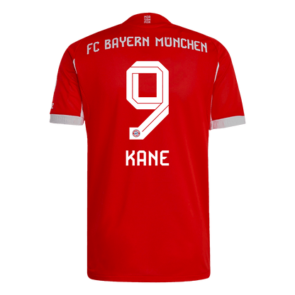 KANE #9 Bayern Munich Mens Home Soccer Jersey 2025/26 Red - Player Version