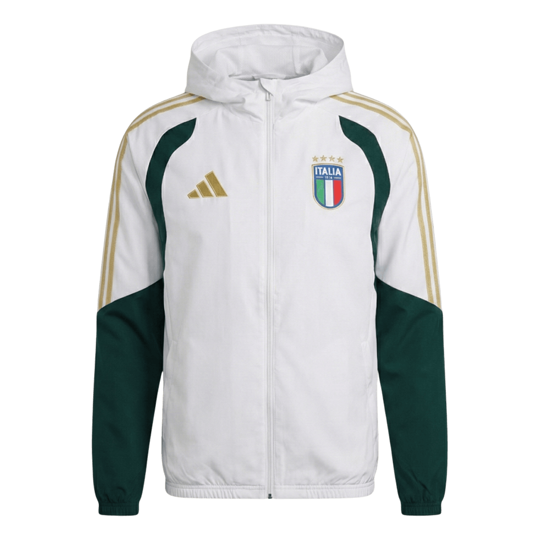 Italy Mens Training Jacket 2026 White