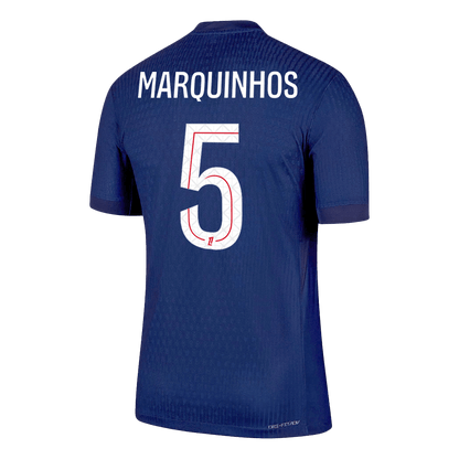 MARQUINHOS #5 PSG Mens Home Soccer Jersey 2025/26 Navy - Player Version