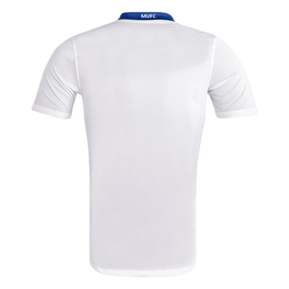 Retro Manchester United Mens Away Soccer Jersey 2008/09 White