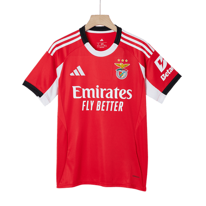 Benfica Mens Home Soccer Jersey 2025/26 Red