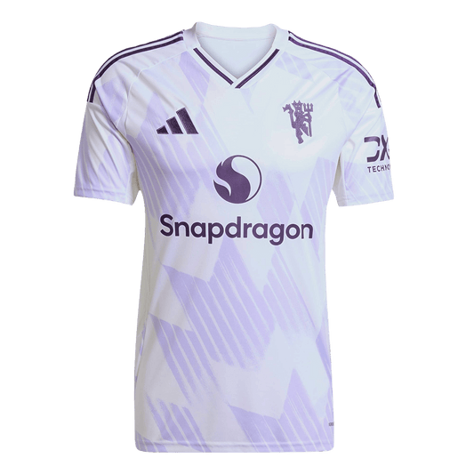 Manchester United Mens Away Soccer Jersey 2025/26 White