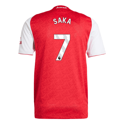 SAKA #7 Arsenal Mens Home Soccer Jersey 2025/26 Red - Player Version