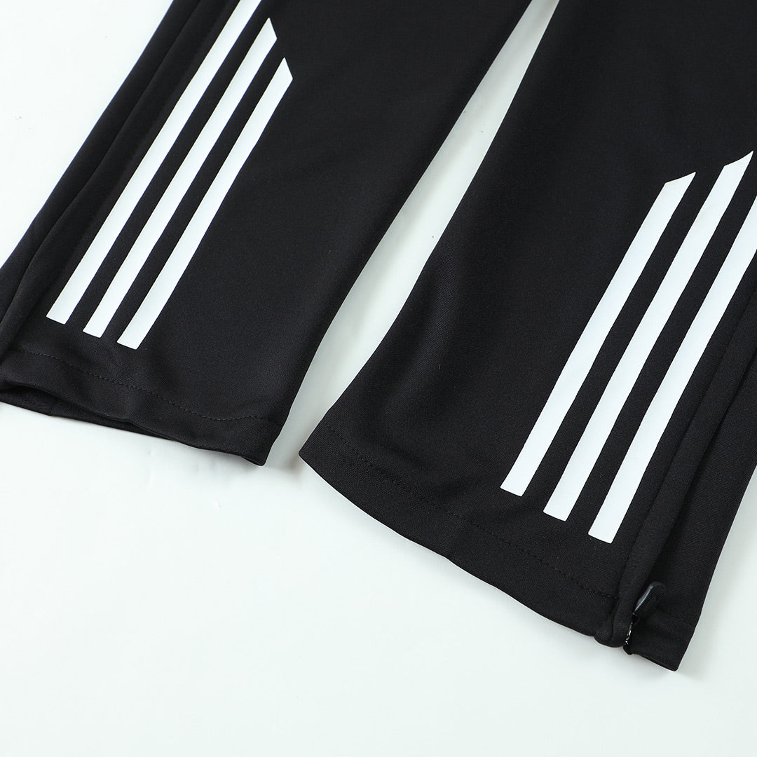 Real Madrid Mens Training Tracksuit Kit 2025/26 Black