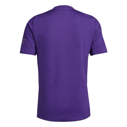 Retro Real Madrid Mens Third Soccer Jersey 2002/03 Purple