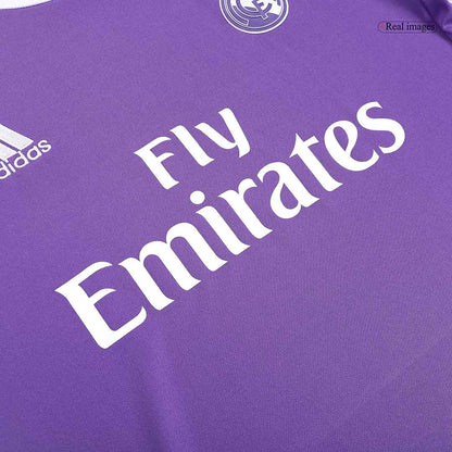 Retro RONALDO #7 Real Madrid Mens Away Soccer Jersey 2016/17 Purple