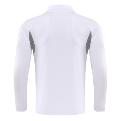 Real Madrid Kids Training Tracksuit Kit 2025/26 White