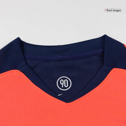 LAMINE YAMAL #10 Barcelona Mens Third Away Soccer Jersey UCL 2025/26 Orange