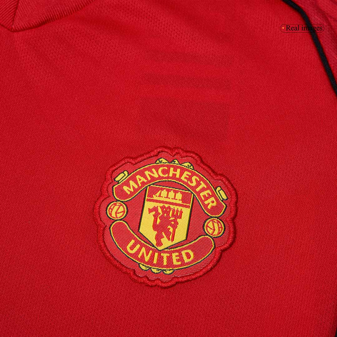 Manchester United Kids Home Soccer Full Set 2025/26 Red