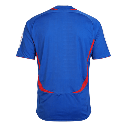 Retro France Mens Home Soccer Jersey World Cup 2006 Blue
