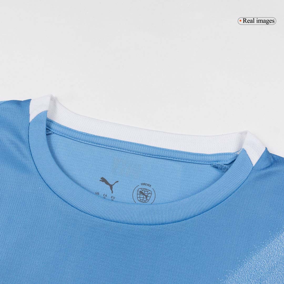 HAALAND #9 Manchester City Mens Home Soccer Jersey 2025/26 Blue [PREMIUM]