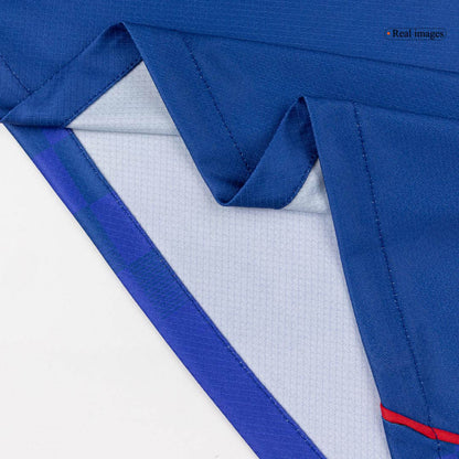 Croatia Mens Away Soccer Jersey World Cup 2026 Blue