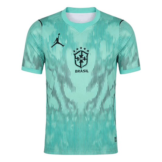 Brazil Mens Soccer Jersey World Cup 2026 Green