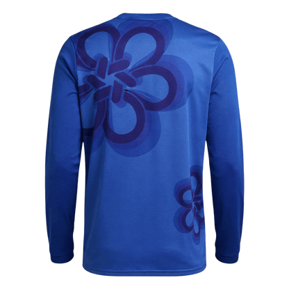Real Madrid Mens Long Sleeve Soccer Jersey 2025/26 Blue