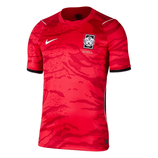 South Korea Mens Home Soccer Jersey World Cup 2026 Red