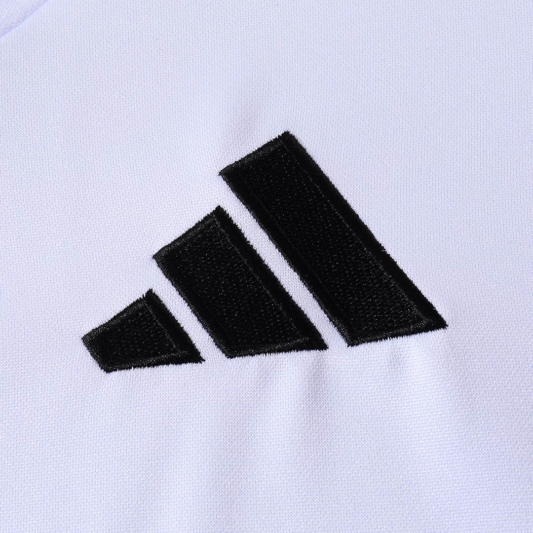 Real Madrid Mens Training Tracksuit Kit 2025/26 White