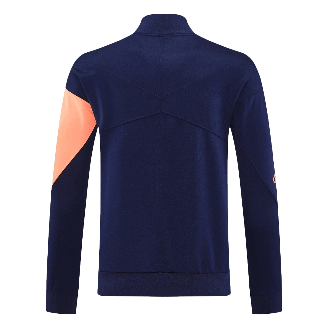 Barcelona Mens Training Jacket 2025/26 Navy&Orange