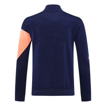 Barcelona Mens Training Jacket 2025/26 Navy&Orange