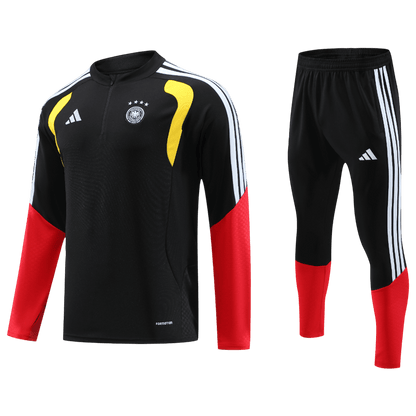 Germany Mens Training Tracksuit Kit 2026 Black