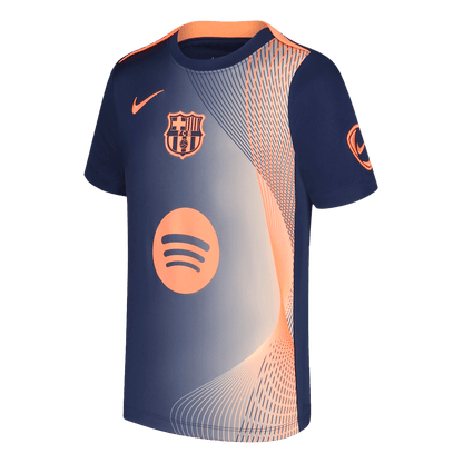 Barcelona Mens Soccer Jersey 2025/26 Orange&Black