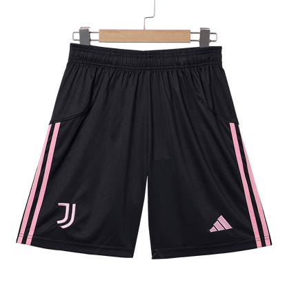 Juventus Mens Home Soccer Full Set 2025/26 Black&White