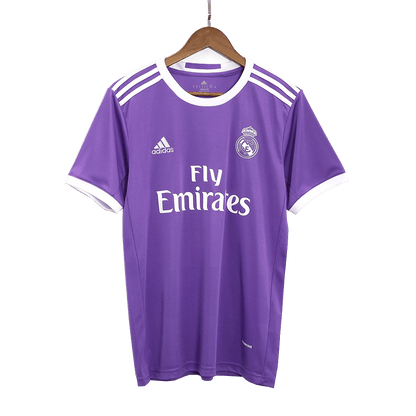 Retro RONALDO #7 Real Madrid Mens Away Soccer Jersey 2016/17 Purple