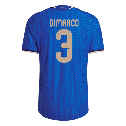 DIMARCO #3 Italy Mens Home Soccer Jersey World Cup 2026 Blue - Player Version