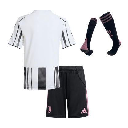 Juventus Kids Home Soccer Full Set 2025/26 Black&White