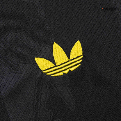 Manchester United Kids Third Away Soccer Full Set 2025/26 Black