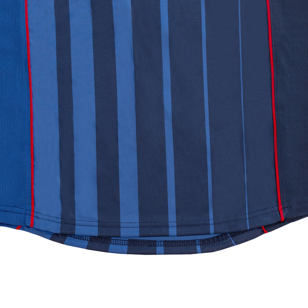 Retro MESSI #30 Barcelona Mens Away Soccer Jersey 2004/05 Blue