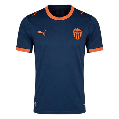 Valencia Mens Away Soccer Jersey 2026/27 Blue