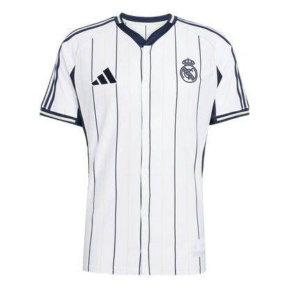 Real Madrid Mens Soccer Jersey 2025/26 White