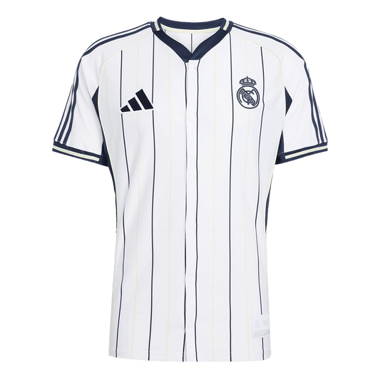 Real Madrid Mens Soccer Jersey 2025/26 White