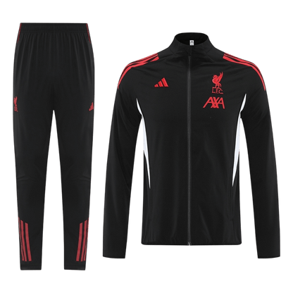 Liverpool Mens Training Tracksuit Kit 2025/26 Black