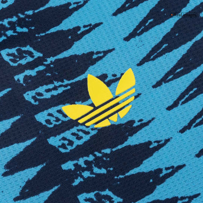 Colombia Mens Away Soccer Jersey World Cup 2026 Blue - Player Version