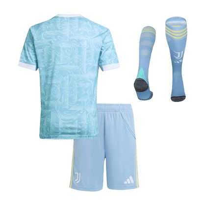 Juventus Kids Away Soccer Full Set 2025/26 Blue