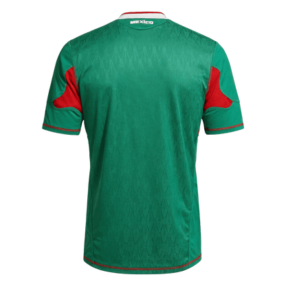 Retro Mexico Mens Home Soccer Jersey World Cup 2010 Green